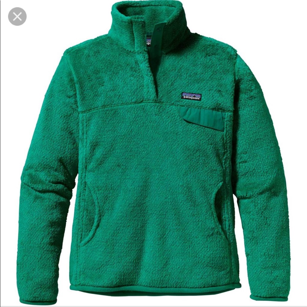 SALE Green Patagonia Snap Pullover
